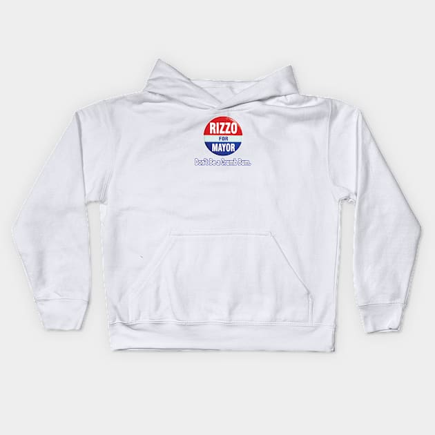 Vote for Rizzo Kids Hoodie by Tom Stiglich Cartoons